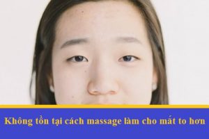 cách massage cho mắt to hơn 1